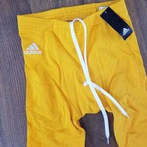 ❗Adidas Mens Techfit Primeknit Gold Football Pants Large❗